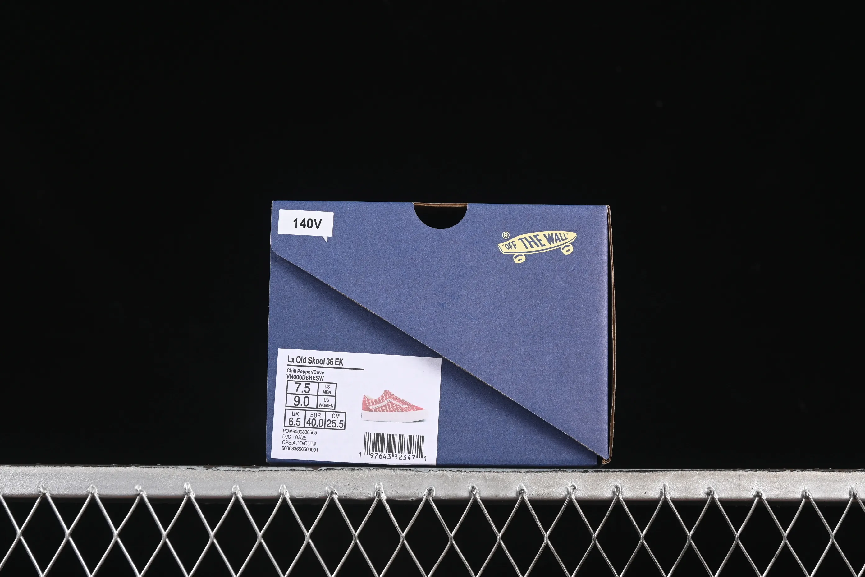 All categories Vans Vans series Vans Low Vans low top Vans Old Skool 36 EK Vans official comfortable and versatile casual skateboard shoes VN000D8HESW